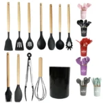 Silicone Kitchen Utensils Set-0019